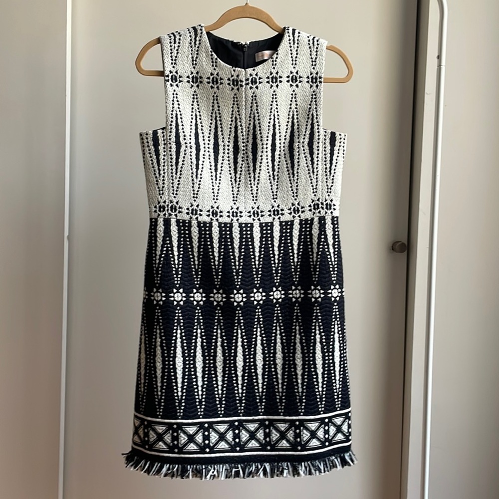 Tory Burch Tweed Sleeveless Dress Size 4